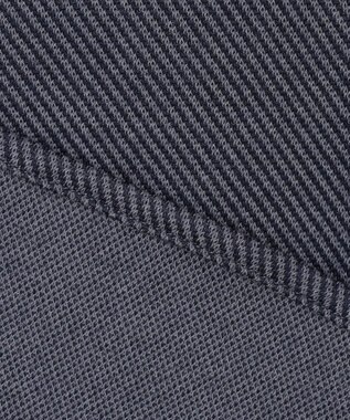 J.PRESS MEN ウールコットン ダブルカバーツイルシャツ ネイビー系