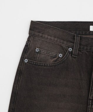 WEGO 【ユニセックス着用ITEM/ウエスト調整可】フレアデニムパンツ デニムブラックソノタ