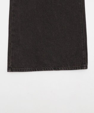 WEGO 【ユニセックス着用ITEM/ウエスト調整可】フレアデニムパンツ デニムブラックソノタ