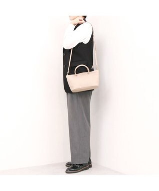 UNBILLION ペルケ perche / 姫路レザー丸手ハンドル2wayショルダー オーク