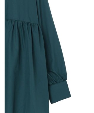 earth music&ecology サイドティアードチュニック Blue Green