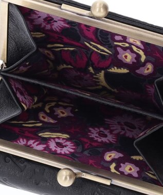 ANNA SUI ベロニカ 口金二つ折り財布 ブラック
