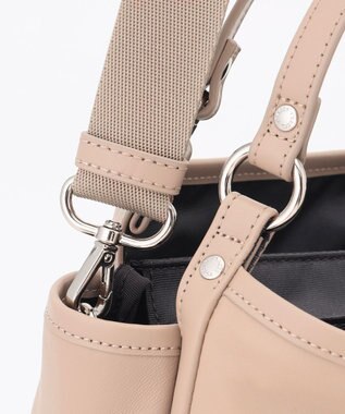 Y'SACCS イタリアンシープ2WAYトートバッグ グレージュ