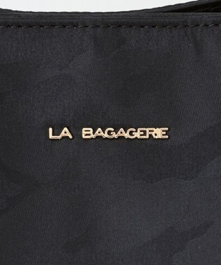 LA BAGAGERIE シャドージャカード A4トートバッグ ブラック