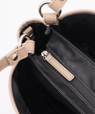 Y'SACCS イタリアンシープ2WAYトートバッグ グレージュ