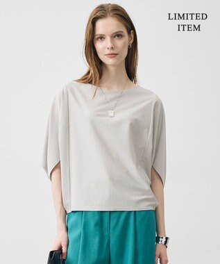 ICB 【WEB限定】ストレッチツイルジャージー ドルマンスリーブカットソー