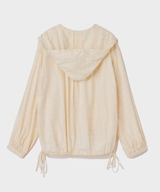 GRACE CONTINENTAL ラメチェックフーディー キナリ