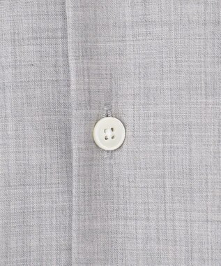 JOSEPH HOMME アクティブウールポプリン　レギュラーカラーシャツ ライトグレー系