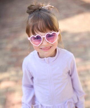 ANY KIDS キッズサングラス ピンク×ハート