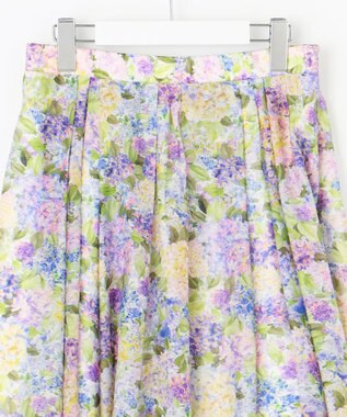 自由区 【カトリエムブーケ】Hortensia フラワースカート ライラック
