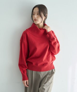 YECCA VECCA オフタートルネックニット