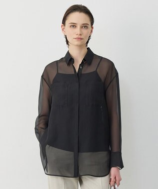 ICB L 【先行予約】 ドライシアーオーガンジー シャツ