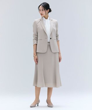 BEIGE， 【洗える・L-size】CINDY / テーラードジャケット Taupe