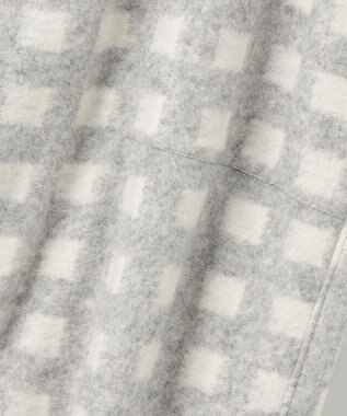 JOSEPH ABBOUD MOUNTAIN 【SPACE／UNISEX】フランネルジャージーチェック パンツ ライトグレー系3