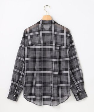 組曲 【先行予約】エアリーボイルシアー シャツ モノトーン系3