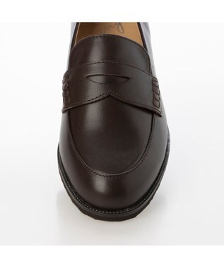 ing <ing>デザインコインローファー ダークブラウン