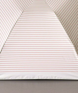 AURORA BLAO (ブラオ) ボーダー柄 晴雨兼用傘 (折り畳み・ミニ) オフホワイト