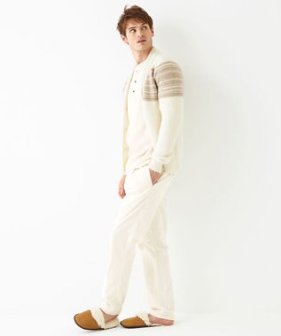 JOSEPH ABBOUD MOUNTAIN 【SPACE／UNISEX】ピュアカシミアアンダイド カーディガン アイボリー系7