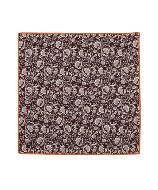 AMERICAN HOLIC ボタニカル柄スカーフ Brown