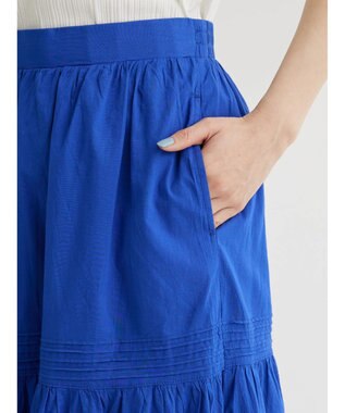 Green Parks ティアードロングスカート Blue