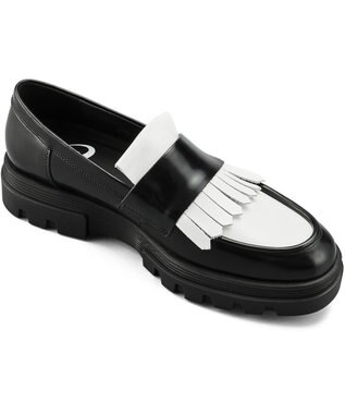 ASICS WALKING ランウォーク レディース 2E ブラック/ホワイト