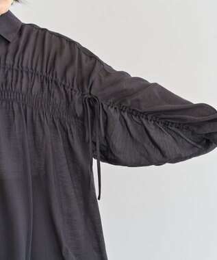 Green Parks ・ＥＬＥＮＣＡＲＥ　ＤＵＥ　シアーシャーリングシャツ Black