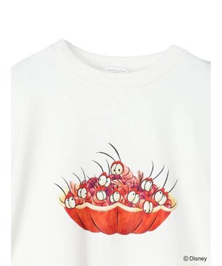 Green Parks Villains／袖アート裏毛プルオーバー Off White