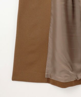 自由区 L 【SHIHOさん着用】Super100sライトビーバーロング コート キャメル