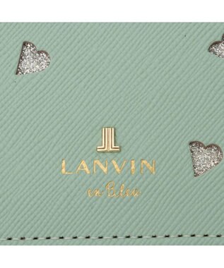 LANVIN en Bleu リュクサンブールハート パスケース ミント