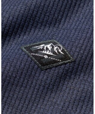JOSEPH ABBOUD MOUNTAIN 【吸水速乾・通気性】ミズノコラボ DRY AEROFLOW ポロシャツ ネイビー系