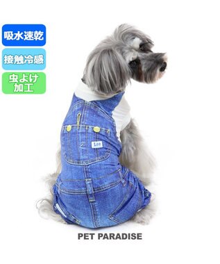 犬 夏服 ひんやり クール 接触冷感 虫よけ ｌｅｅ ロンパース 小型犬 つなぎ風 ペットウエア ドッグウエア ドッグウェア イヌ おしゃれ かわいい 天竺 ひんやり 夏 涼感 冷却 吸水速乾 クール マックス Pet Paradise ファッション通販 公式通販 オンワード