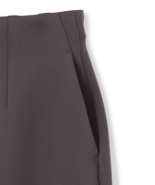 UNFILO L BEAUTY FORM JERSEY light Iラインスカート チャコール