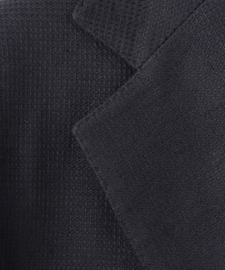 J.PRESS MEN 【WEB・一部店舗限定】リネンコットンワッフル ジャケット ネイビー系