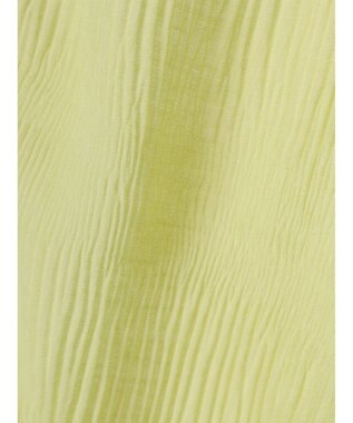 earth music&ecology クシュクシュシアーシャツ Lime Green