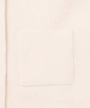 自由区 L 【洗える】ループボンディングニット ジレ アイボリー