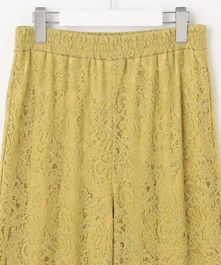 Feroux ヴィンテージレース パンツ イエロー系