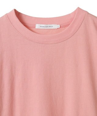 AMERICAN HOLIC ガーメントダイ加工無地Ｔシャツ Pink