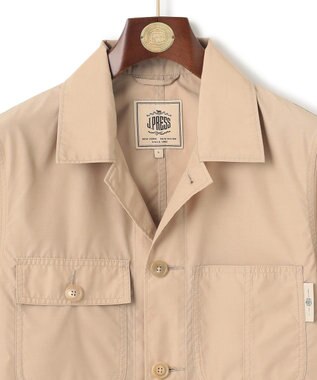 J.PRESS MEN グリストーンタフタ カバーオールジャケット ベージュ系