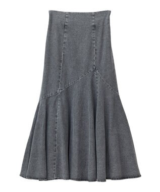 Green Parks ・ＥＬＥＮＣＡＲＥ　ＤＵＥ　デニムマーメイドスカート Gray