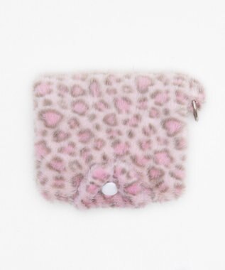 WEGO レオパードマルチポーチ ピンク