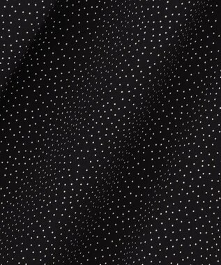 uncrave ドットプリント オールインワン ブラック×ホワイト