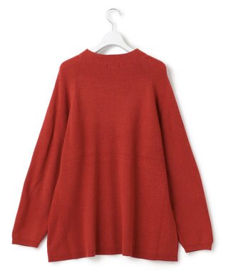 J.PRESS YORK STREET 【WOMEN】ANTI PILLING  ボトルネックニット オレンジ系