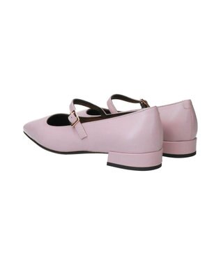 INTER-CHAUSSURES 【FABIO RUSCONI】スクエアトウワンストラップパンプス ラベンダー