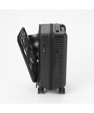 ACE BAGS & LUGGAGE HaNT ココント スーツケース 36L 機内持込 フロントポケット付 05511 ハント ジェットブラック
