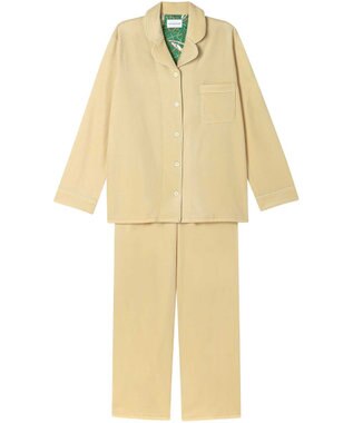 une nana cool なめらかパイルパジャマ MADE WITH LIBERTY FABRIC イエロー