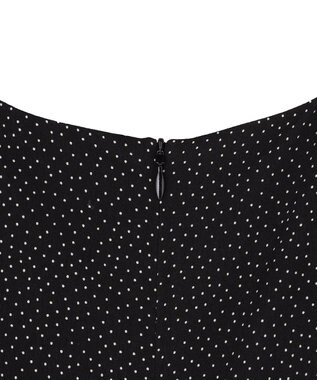 uncrave ドットプリント オールインワン ブラック×ホワイト