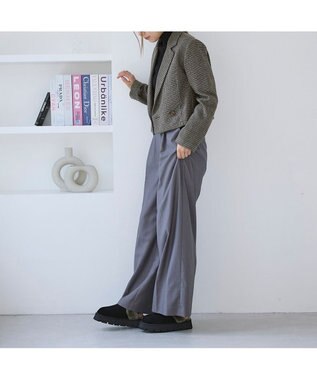 MODE ET JACOMO <carino>本革ムートンサボ ブラック