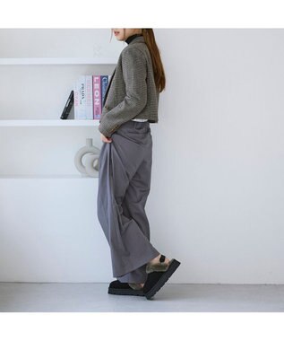 MODE ET JACOMO <carino>本革ムートンサボ ブラック