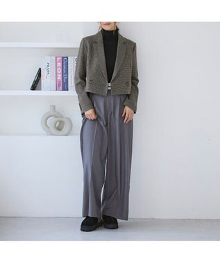 MODE ET JACOMO <carino>本革ムートンサボ ブラック