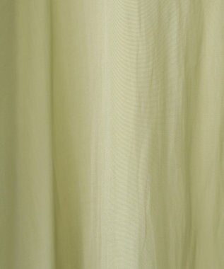 Green Parks サラフレブラウス（無地） Lime Green